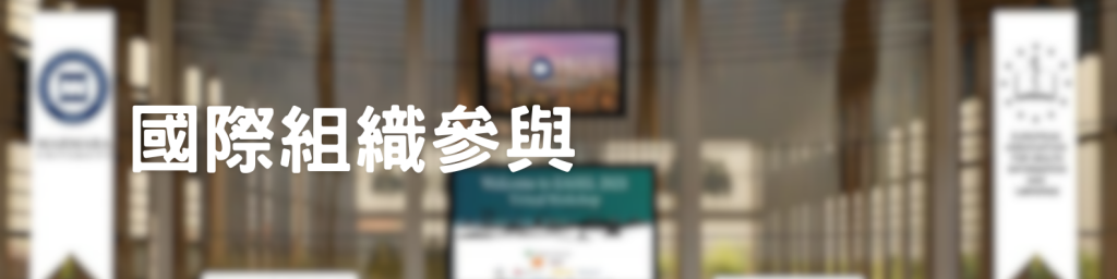 國際組織參與_Banner