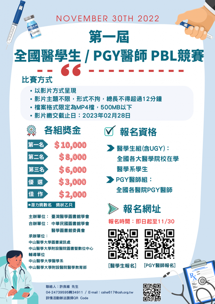 醫學生PGY醫生PBL競賽Poster_v2